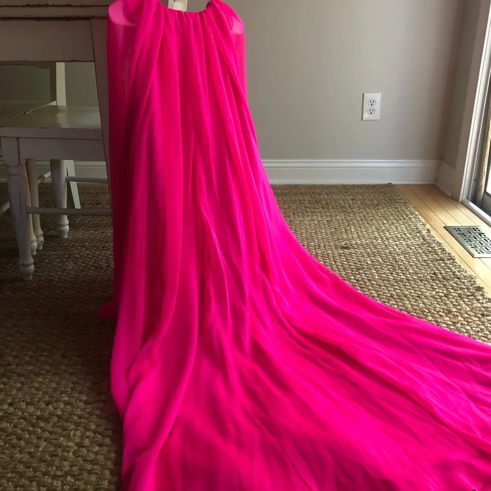 New: asos edition Curve. Ruched Midi Maxi Dress. US Size 20 - Picture 3 of 13